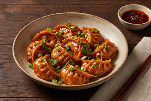 Schezwan Veg Momos