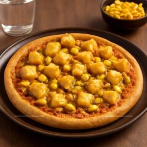 Paneer And Corn Pizza