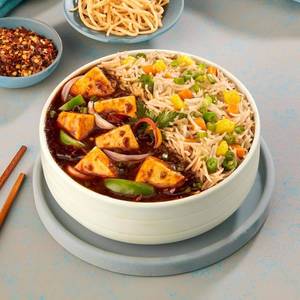 Manchurian Paneer Chilli with Veg Fried Rice