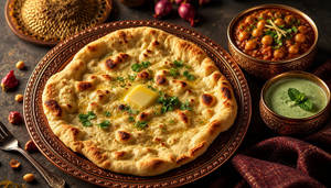 Chur Chur Naan (1 Pc) + Chole (175 Ml) + Chutney