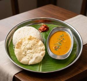 Fish Curry Mini Meal Boiled Rice