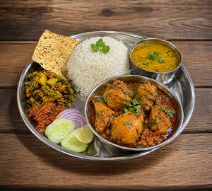 Chicken thali