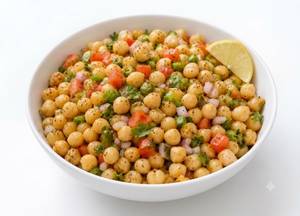 White Channa Chaat