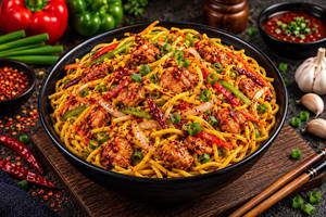 Chicken Singapore Noodles
