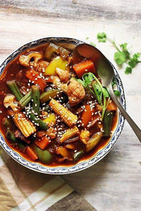 Veg Cantonese Tropical Sweet & Sour (270 Kcal)