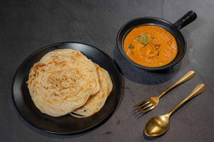 Butter Chicken Masala With 2 Indian Bread Combo