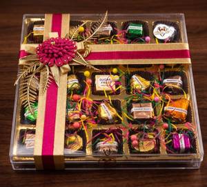 Premium Acrylic Chocolate Box [25 Bites]