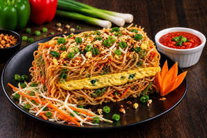 Chicken Sandwhich Noodles