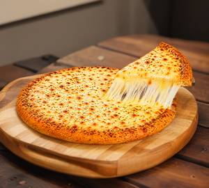 Cheese burst Margherita pizza 🍕