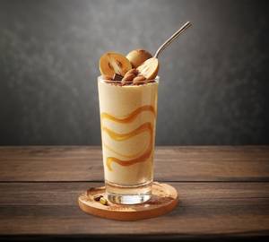 Choco chickoo milkshake