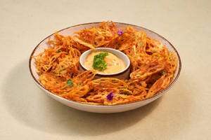 Lotus Root Chips With Dip