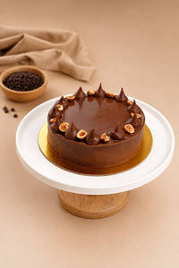 Healthy Hazelnut Milk Choco Cake