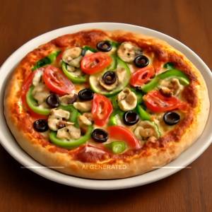 Deluxe Veggie Pizza