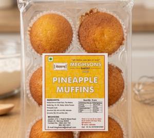 Pineapple Muffins Cake(6 pcs)