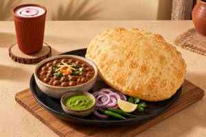 Chole Bhature With Lassi Combo