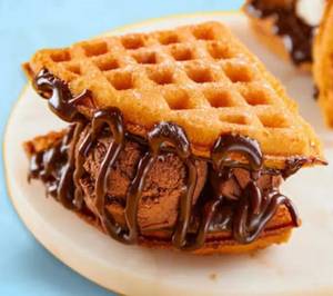 Triple Chocolate Waffwich