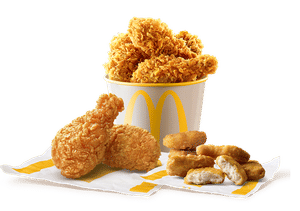 12 Pc Chicken Bucket