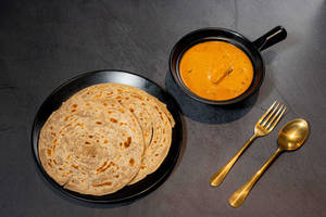Fish Curry With 2 Indian Bread Combo