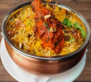 Biryani Rice With( 1 Piece) Kabab