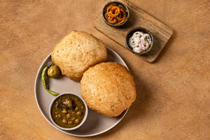 Chole Bhature Paneer