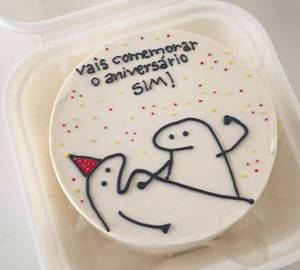 Birthday Blueberry Bento Cake Design