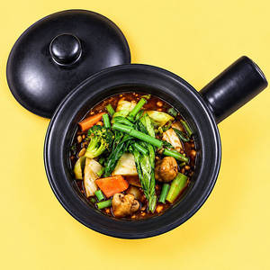 Exotic Vegetable In Black Bean Sauce
