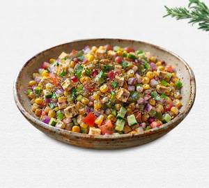 Salad Paneer Corn Chaat