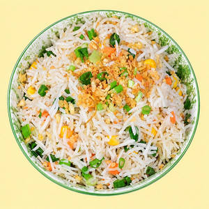 Butter Garlic Fried Rice Veg