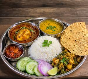 Egg thali