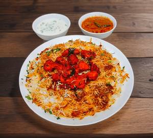Chicken Kebab Biryani 1000Ml Box