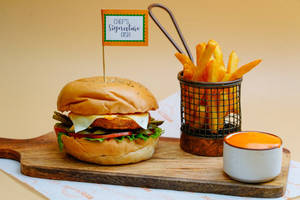 Tex Mex Paneer Burger