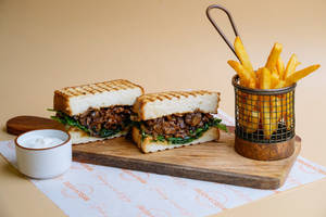 Wild Mushroom & Caramelised Onion Sandwich