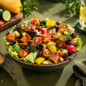 Mexican Peri Peri Paneer Salad