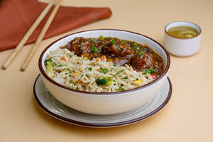 Veg Manchurian Combo