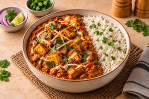 Paneer Lababdar Rice Bowl