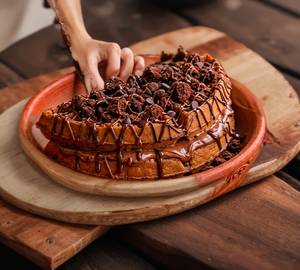 Choco Brownie Overload Waffle