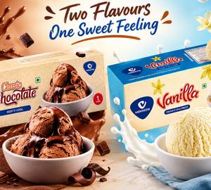 Mixed Combo - Vanilla & Chocolate Bar ( 2 Litre)