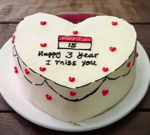 Happy Birthday  Chocolate Truffle Miss You Cake