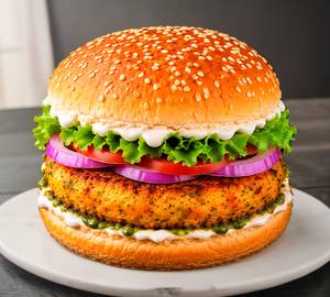 Aloo tikki burger