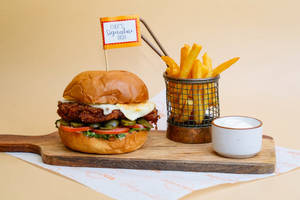 Hot Spicy Chicken Burger
