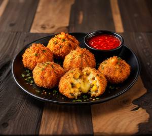 Cheese Corn Fried Momo's (6pcs)