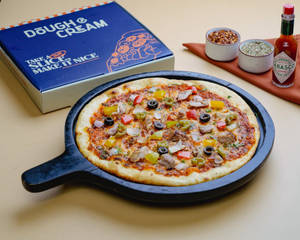 Garlic Chicken Pizza