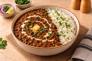 Dal Makhani Rice Bowl