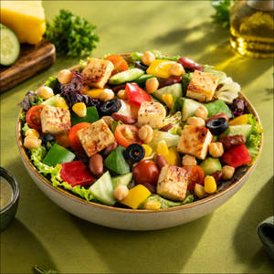 Herb Grilled Paneer Protein Salad