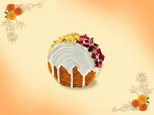 Saffron Custard Pinwheel