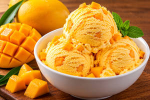 Alphonso Mango Ice Cream