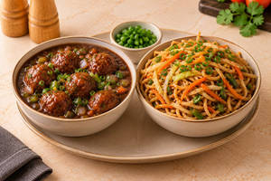 Veg Manchurian Combo