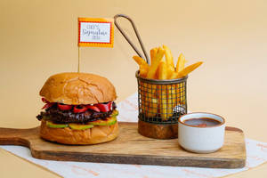 Korean Fried Chicken Burger