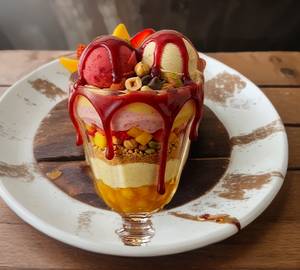 Rainbow Dessert Pot