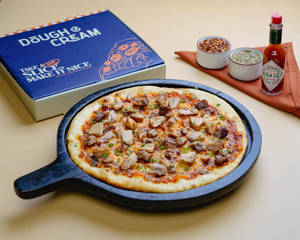 Loaded Chicken Pizza
